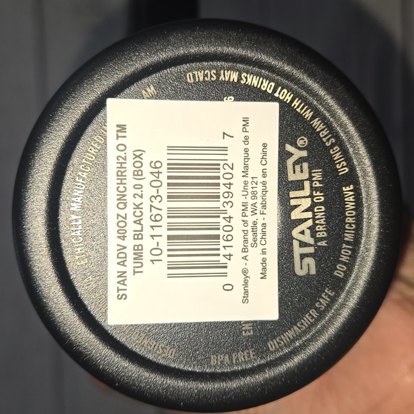 Stanley The Flowstate Quencher H2.0 Tumbler Black 40 Oz. NWT - Picture 5 of 10